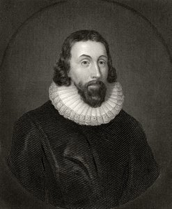 チャールズウィリアムシャープ（1818-99）によって刻まれたジョンウィンスロップ 作： Anthony van Dyck